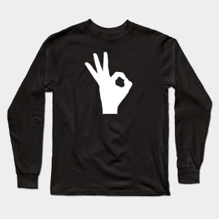 OK hand Long Sleeve T-Shirt